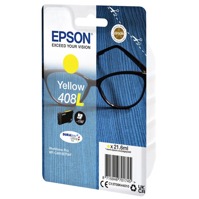 Epson - Tintenpatrone T09K440 408L gelb | 8 Stück