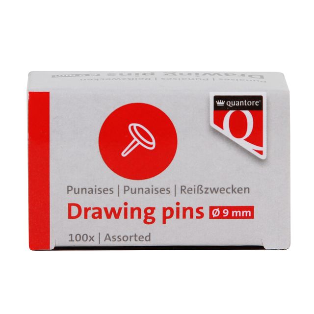 Quantore -  Punaises 100 stuks assorti