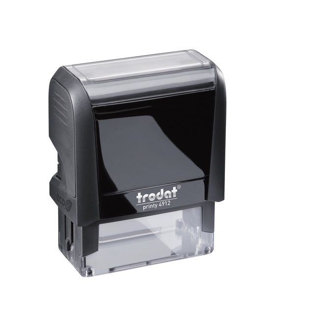 Trodat - Printy tekststempel, met voucher Printy 4912, ft 47 x 18 mm, op blister