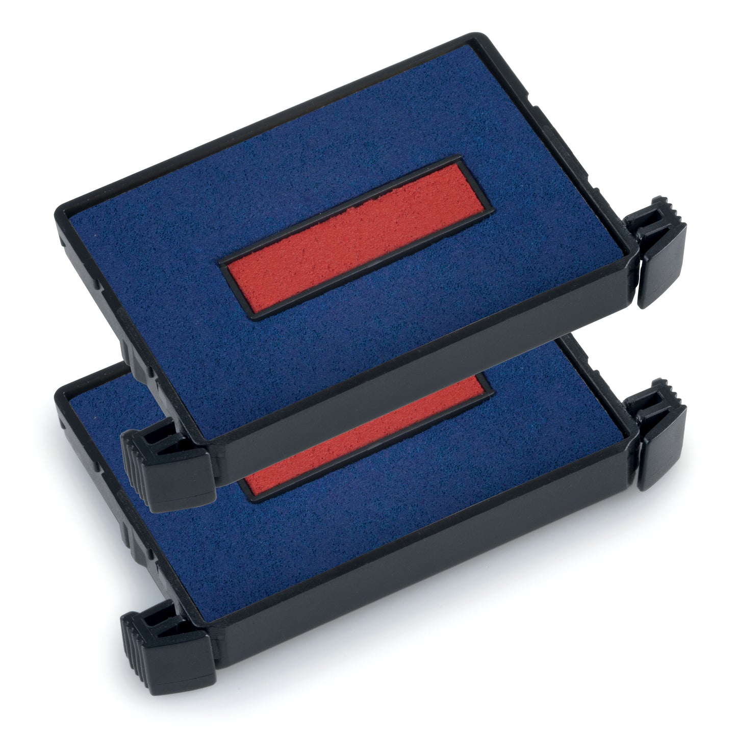 Trodat - Tampone per inchiostro Printy 6/4750 2 pezzi blu e rosso