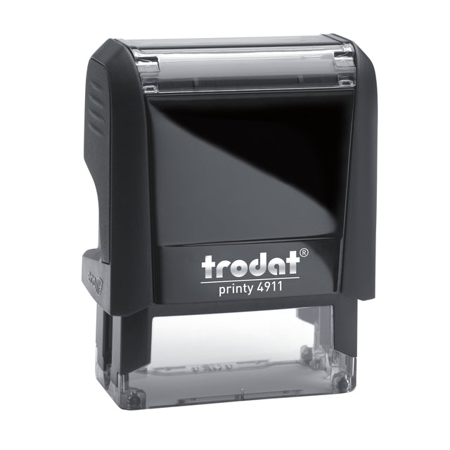 Trodat - Printy tekststempel, met voucher Printy 4911, ft 38 x 14 mm, op blister