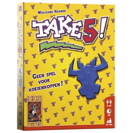999 juegos - ¡Juego de cartas toma 5! | 12 piezas