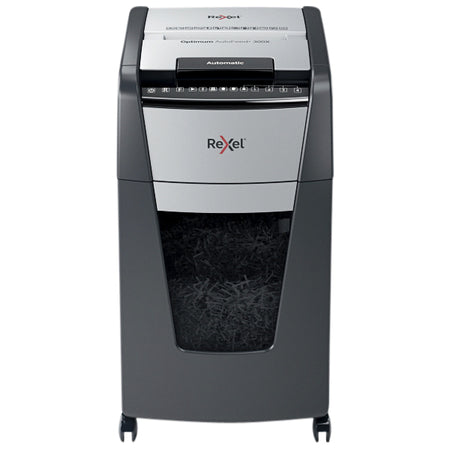 Rexel - Destructora de papel Optimum Auto+ 300X P4 tritura 4x26mm
