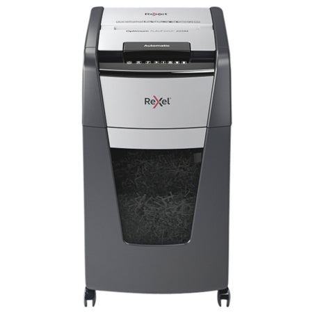 Rexel -  AutoFeed+ 225M papiervernietiger Microversnippering 55 dB 23 cm Zwart, Grijs
