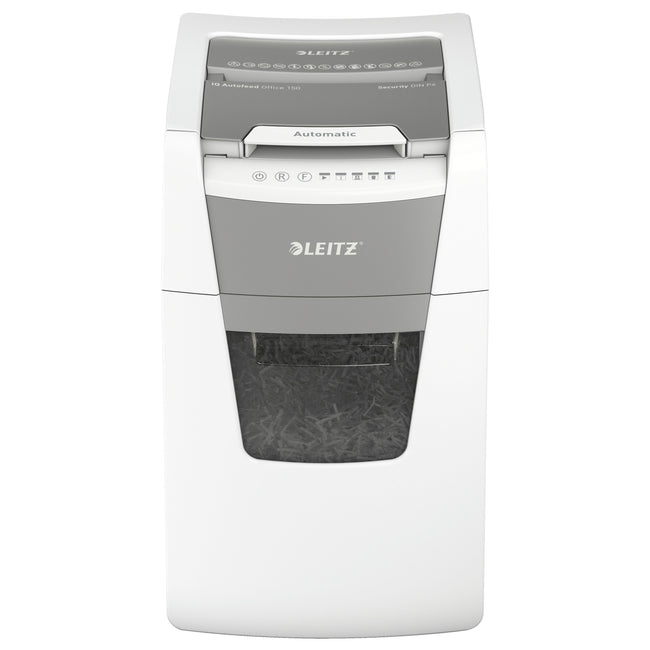 Leitz - Paper shredder IQ Auto+ 150 P4 chips 4x28mm