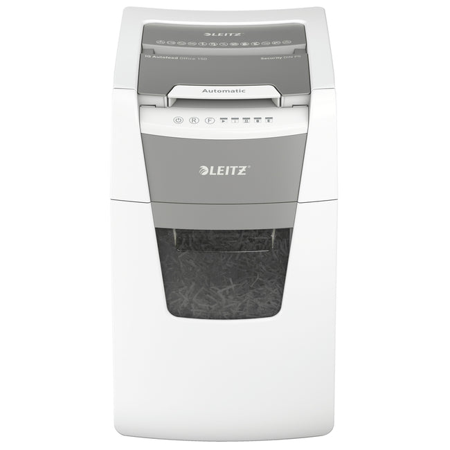 Leitz - Distruggidocumenti IQ Auto+ 150 chip P5 2x15mm