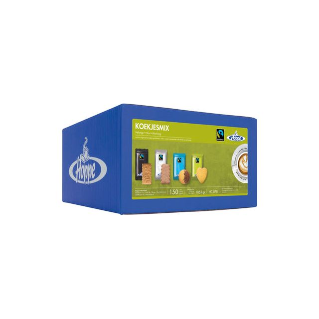 Hoppe - Biscuits Hoppe Fairtrade Mix 150 pièces | Box une pièce de 150