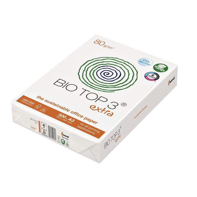 Biotop -  Kopieerpapier  3 a3 80gr naturel | 5 stuks
