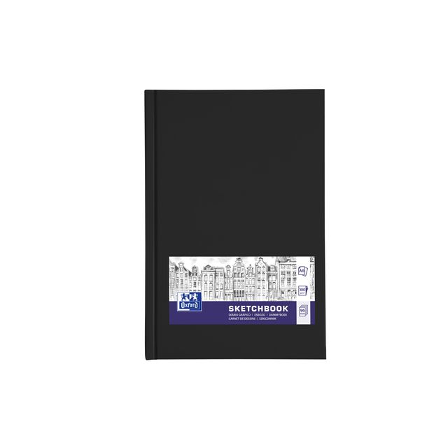 Oxford - Dummy book A6 96 hojas 100 gramos negro | 2000 piezas