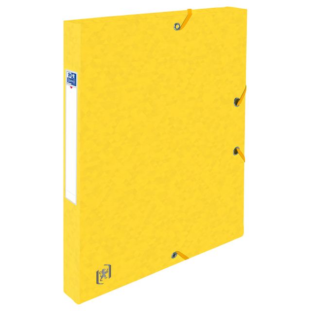 Oxford - Elastobox Oxford Top Fichier + A4 25 mm jaune | 1 pièce | 12 pièces