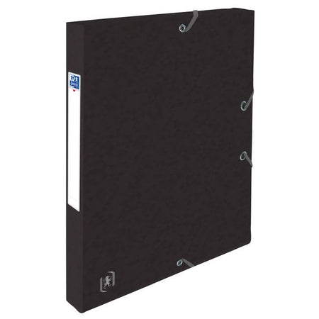 Oxford -  Elastobox  top file+ a4 25mm zwart
