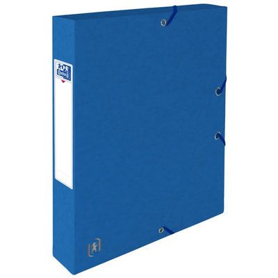 Oxford -  Elastobox  top file+ a4 40mm blauw | 9 stuks