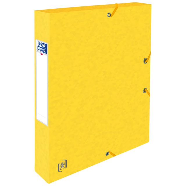 Oxford - Elastobox Oxford Top Fichier + A4 40 mm jaune | 1 pièce | 9 pièces