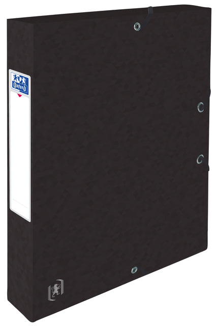 Oxford -  Elastobox Top File+ A4 40mm zwart