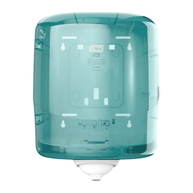 Tork - Distributeur de rouleaux d'essuie-mains M4 Performance Reflex turquoise 473180 | 72 pièces