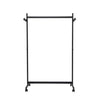 Maul - Wardrobe rack Samba mobile 115X172X51cm 40kg, 10 hooks black RAL9004