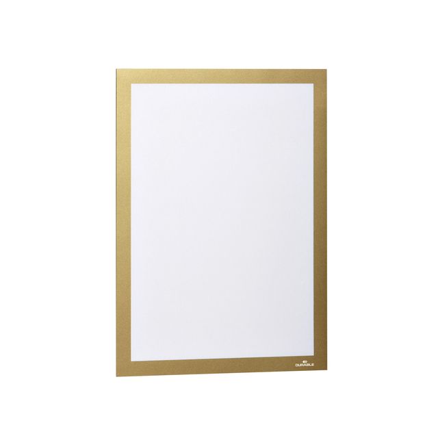 Durable - Duraframe 487230 A4 gold 2 pieces