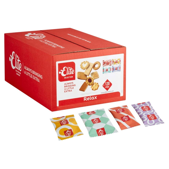 Elite - Biscuits Elite Selection Relax Mix 120 pièces | 120 boîtes