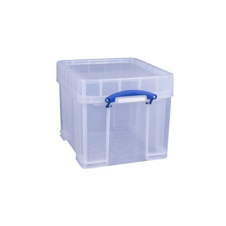 Really Useful Box - Boîte de rangement 35 litres 480x390x345mm transparent blanc