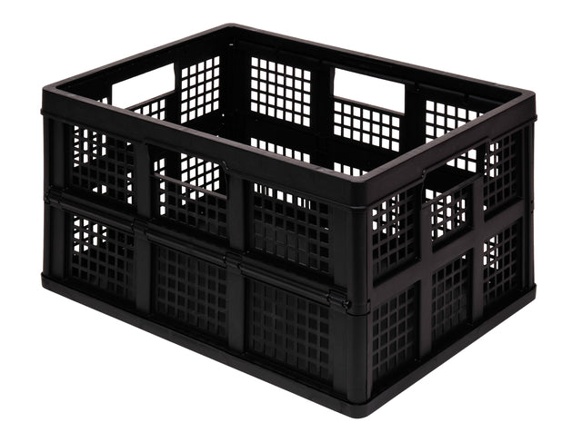 Reaxly utile - Boîte de rangement RU 45ltr 570x390x285 mm Black pliant | Rétrécir un 1 morceau