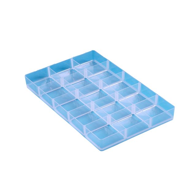Really Useful -  Vakkenverdeler 4/9 liter15 vakken 342x215x35mm transparant