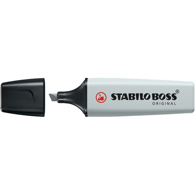 STABILO - BOSS ORIGINAL tel markeerstift, dusty g (lichtgrijs)