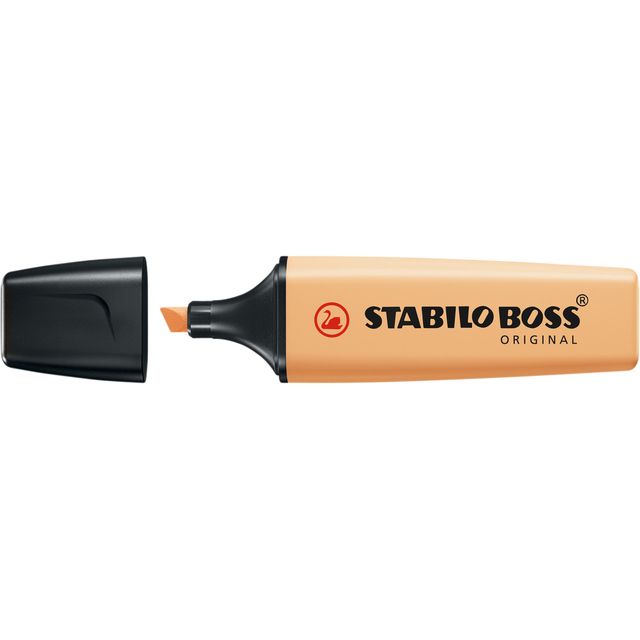 STABILO - Highlighter BOSS Original 70/125 pastel soft orange | 10 pieces