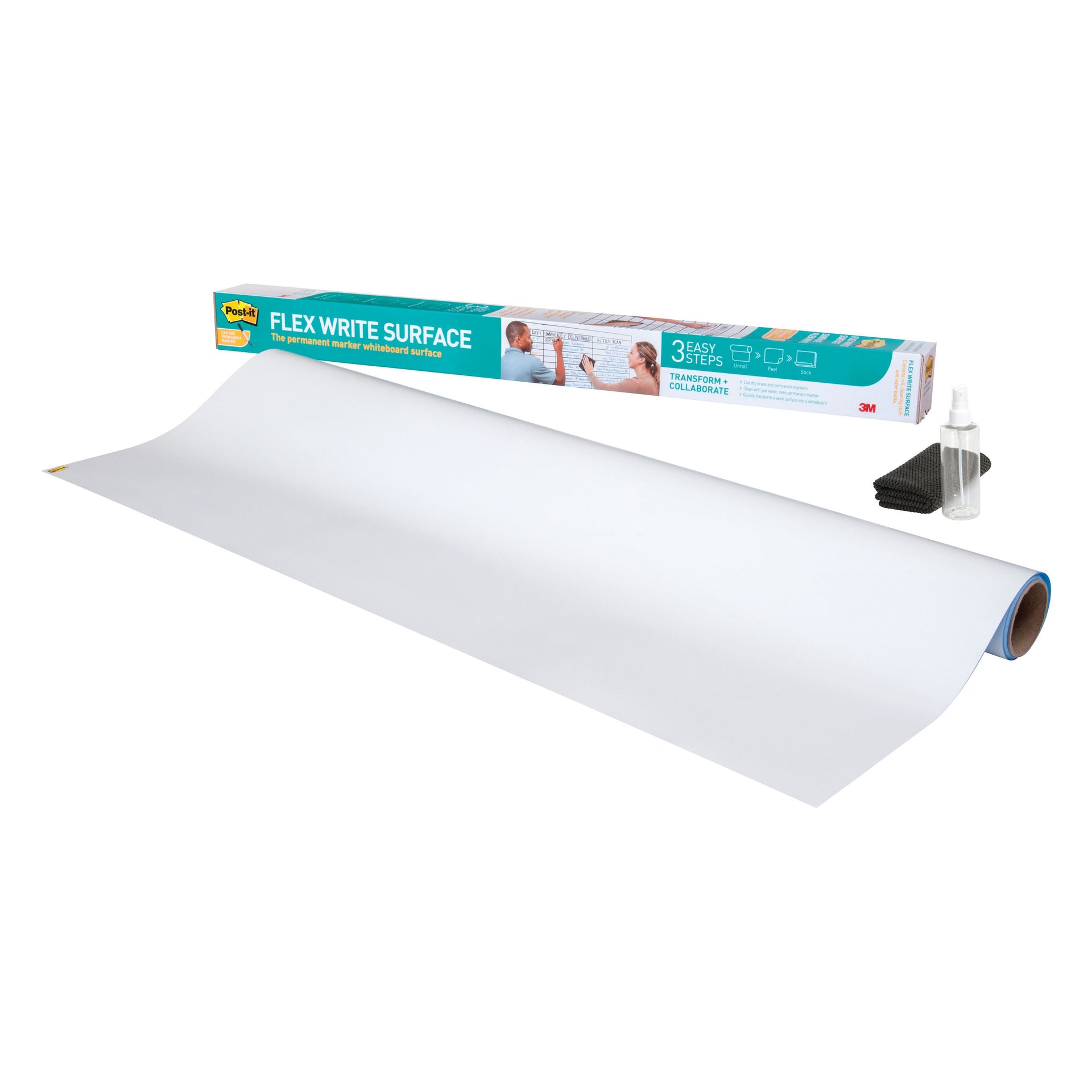 Post-it - Feuille pour tableau blanc ss flex 91,4x121,9cm poids | 6 pièces