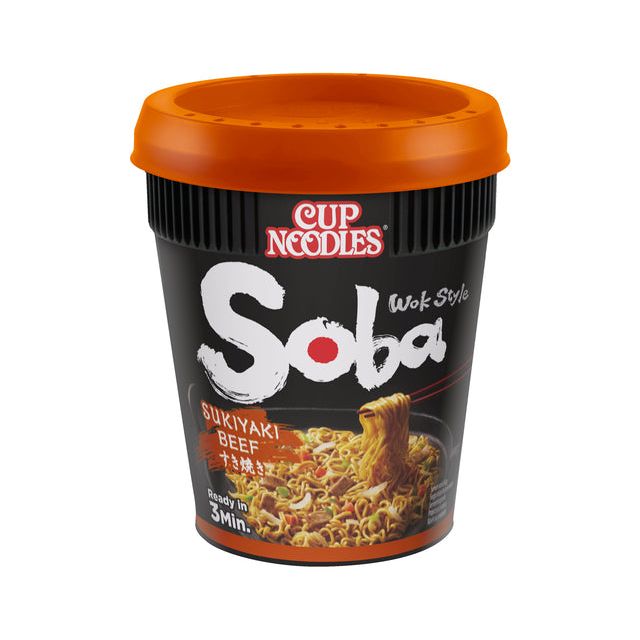 Nissin - Nudeln Nissin Seba Sukiyaki Beef Cup | Upoot a 8 Stück x 1 Poes