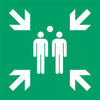 Quantore - Icon sign Djois Meeting point 300x300mm green