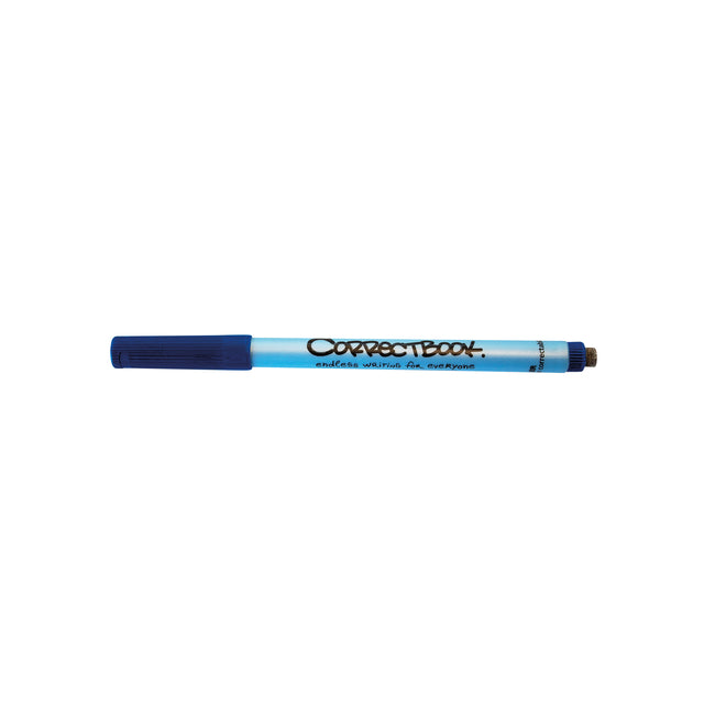 CorrectBook - Felt -Tip Pen correct BRORDbook Effrayable autour du bleu fin | 10 morceaux