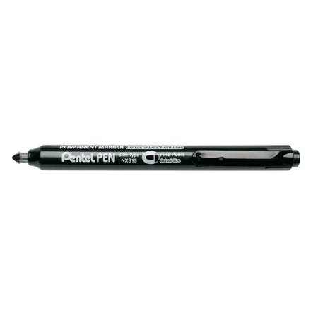 Pentel -  Viltstift  nxs15 1mm zwart