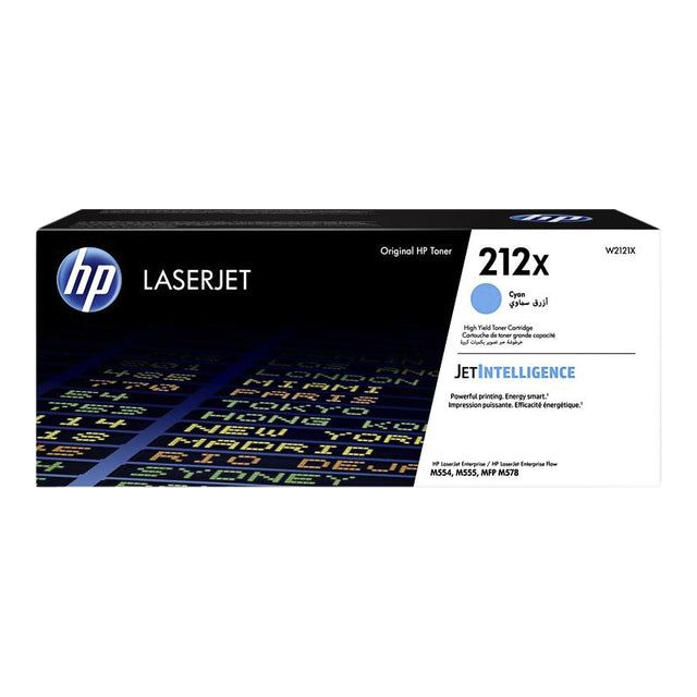 HP - toner 212X, 10.000 pagina's, OEM W2121X, cyaan