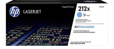 HP -  212X originele high-capacity cyaan LaserJet tonercartridge