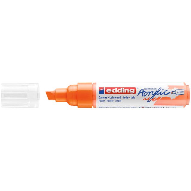 Edding - Acrylmarker EDDing E -5000 Rasse Neon Oranje | 1 Stück