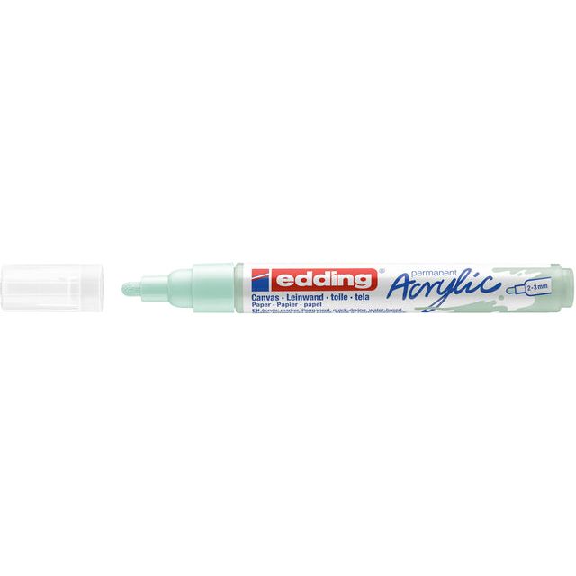 Edding - Acrylmarker edding e-5100 m zacht mint | 10 stuks