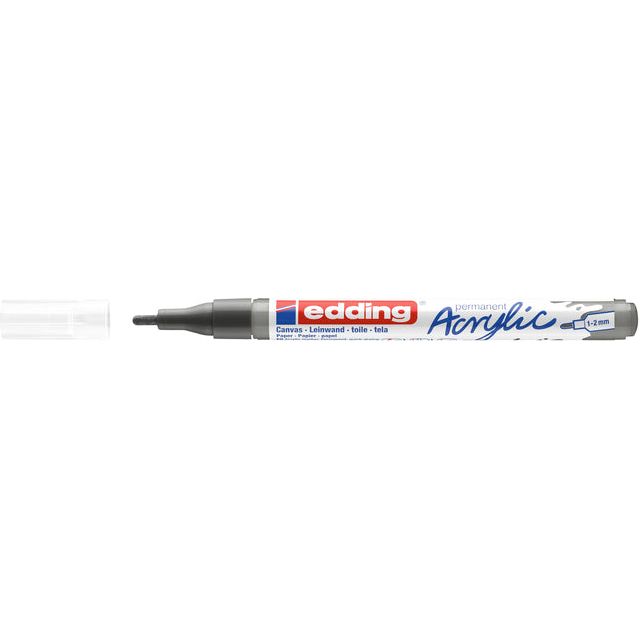 Edding - Acrylmarker EDDing E -5300 F Anthrazit | 1 Stück