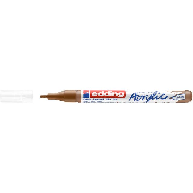 Edding - Acrylmarker EDDing E -5300 F Haselnuss | 1 Stück