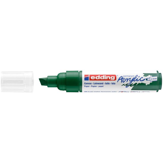 Edding - Acrylmarker Edding e -5000 Rasse Mossgroen | 1 Stück