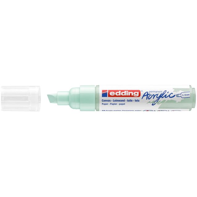 Edding - Acrylmarker EDDing E -5000 Wide Soft Mint | 1 Stück