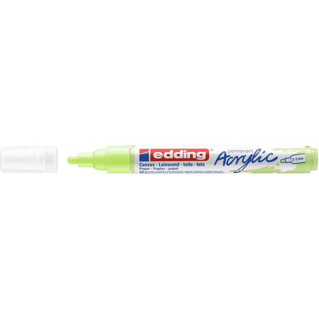 Edding - Acrylmarker EDDing E -5100 m Pastellgrün | 1 Stück