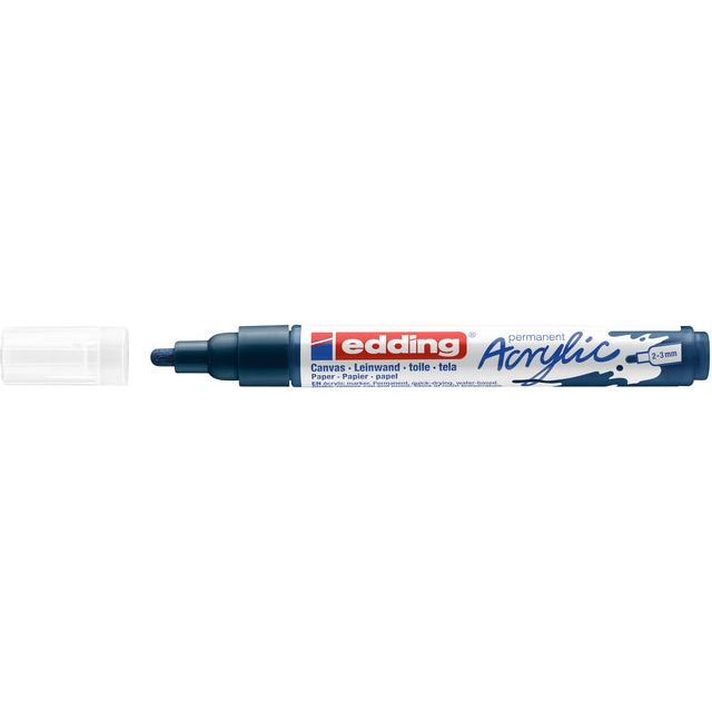 EDDING - Acrylmarker EDDing E -5100 m elegante Nachtblau | 1 Stück