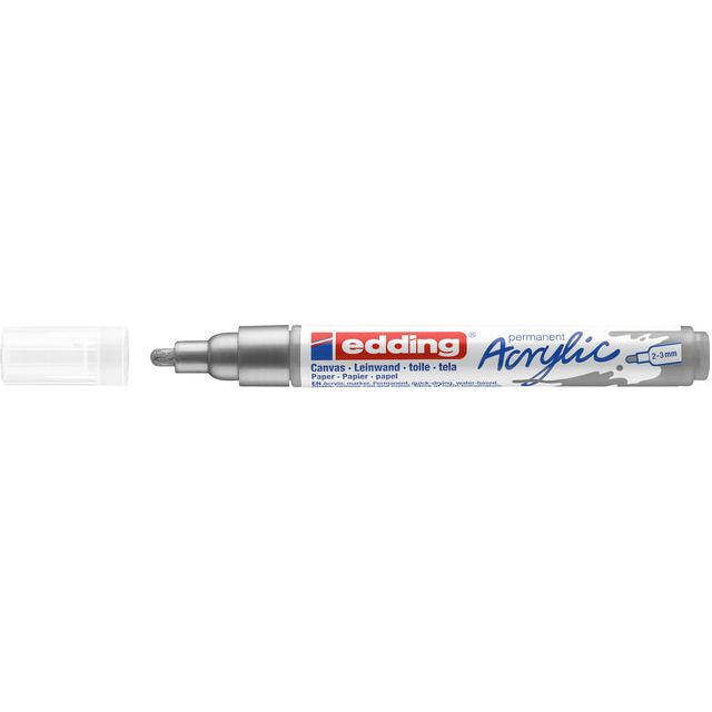 Edding - Acrylmarker EDDing E -5100 m Silber | 1 Stück