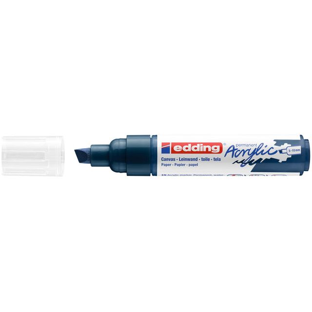 EDDING - Acrylmarker Edding E5000 Weit eleganter Nacht Blau | 1 Stück