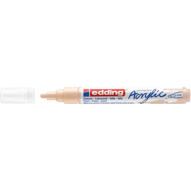 Edding - Acrylmarker EDDing E -5100 M warm Beige | 1 Stück