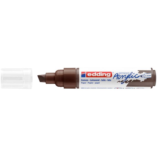 Edding - Acrylmarker EDDing E -5000 Wide Chocolate Brown | 1 Stück