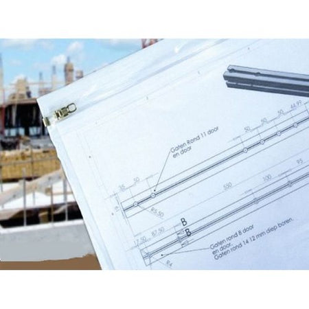Klika -  Hoes voor kaartmaat A0 met rits per stuk