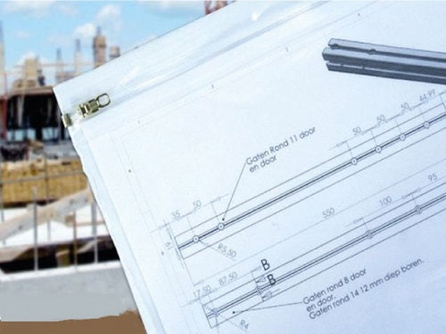 Klika -  Hoes voor kaartmaat A0 met rits per stuk