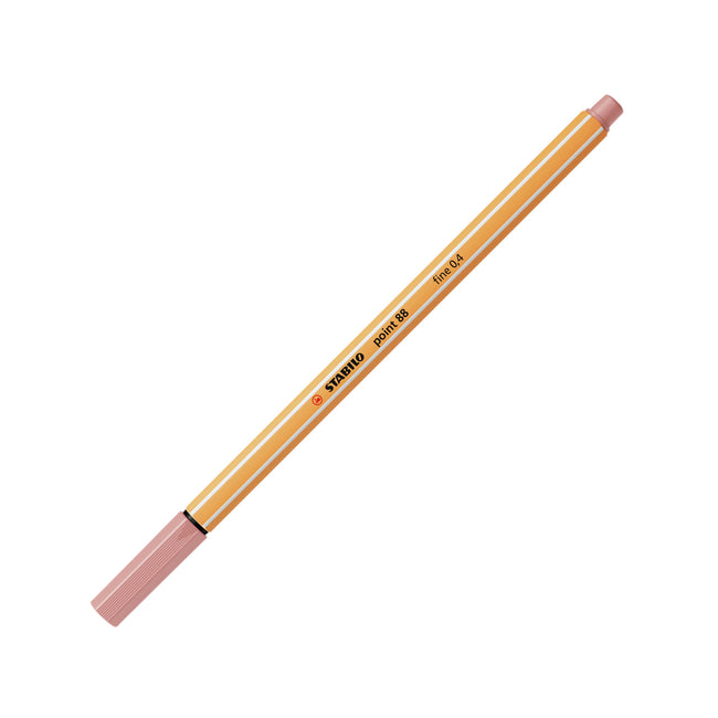 Stabilo -  point 88, premium fineliner 0.4 mm, blush, per stuk