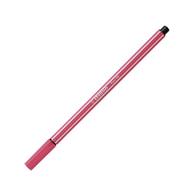 Stabilo - Felt -tip Pen 68/49 M Rouge de fraise | 1 pièce